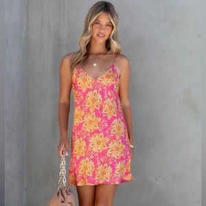Vici Dolls Printed Slip Dress